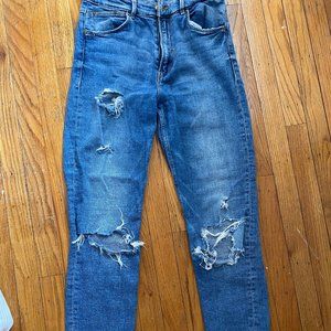 Zara Trafaluc Ripped Jeans